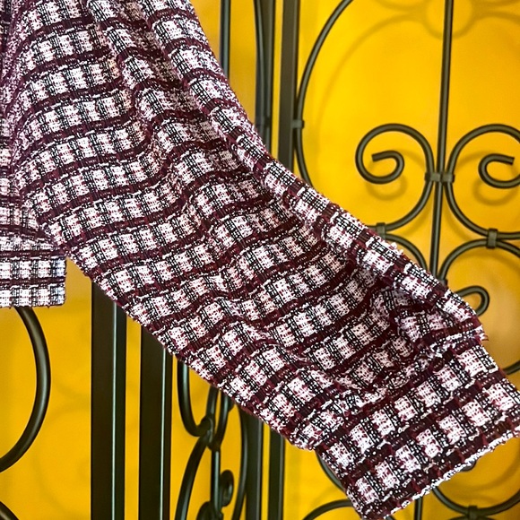 H&M DIVIDED Jacquard Collared Shirt Jacket - Picture 4 of 6